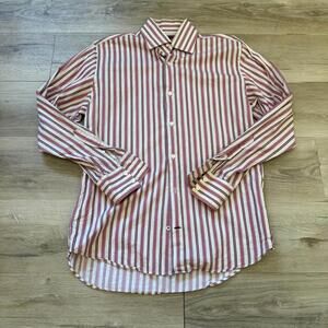 Banana Republic Striped‎ Dress Shirt Men's M (15-15 1/2)